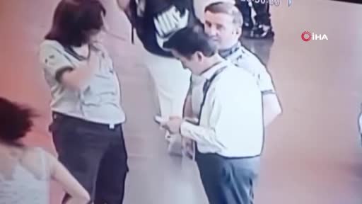 Valizinin kaybolduğunu iddia eden alkollü kadın terminali ayağa kaldırdı… O anlar kamerada