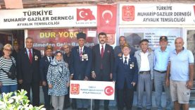 Ayvalık’ta Cumhuriyet Başsavcısı Acemoğlu gazileri unutmadı