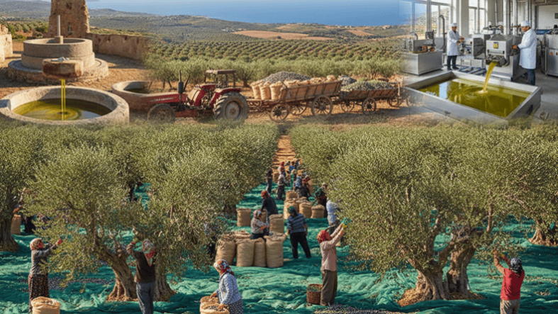 Balıkesir'de Zeytin Hasadı Başladı Taş Baskı ve Modern Sıkım Arasındaki Farklar
