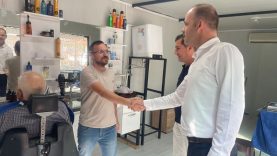 Büyükşehir Belediyesi Sındırgılı esnafı yalnız bırakmıyor