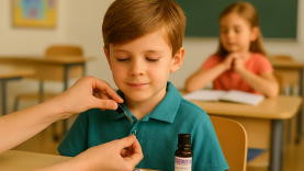 Çocuğunuzu Okula Giderken Yakasına Lavanta Yağı Damlatın: İşte Faydaları