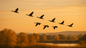 Göçmen Kuşların Güneye Yolculuğu Başladı: Balıkesir Yine Uğrak Noktası Oldu