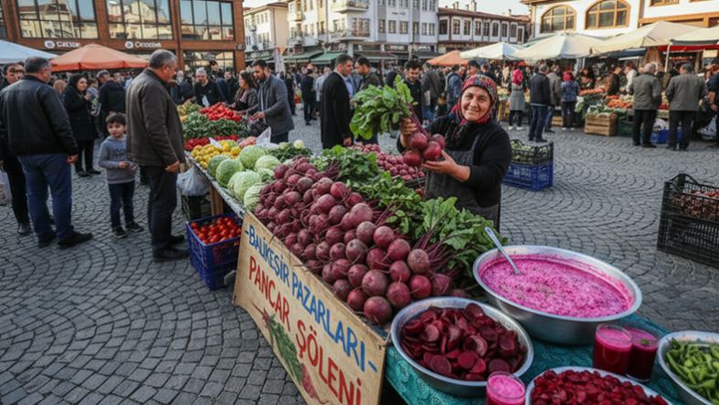 Kırmızı Büyü Balıkesirli Kadınların Pancar Sırrı Sofraları Şenlendiriyor!