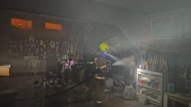 Susurluk’ta iş yerinde korkutan yangın