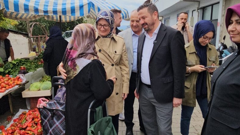 AK Parti’nin Gönül Yolculuğu Gönen’de Devam Etti Halkla İç İçe Bir Gün