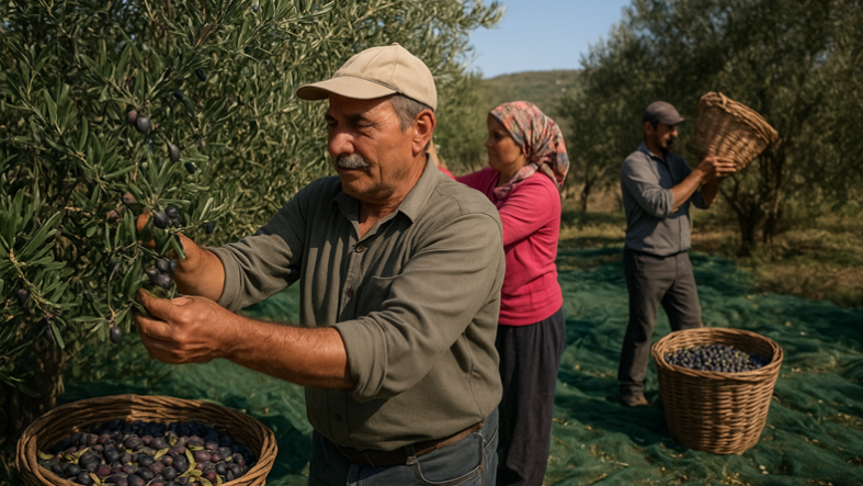 Ayvalık’ta Zeytin Hasadı Başladı Fiyatlar Rekor Seviyede, Üretici Temkinli
