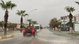 Ayvalık’ta metrekareye 42 kg yağmur düştü