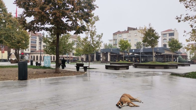 Balıkesir Güne Sessiz Başladı Zağnos Paşa Camii Meydanı’nda Huzurlu Sabah