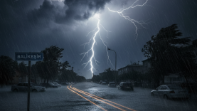 Balıkesir İçin AFAD’tan Uyarı: Çok Kuvvetli Sağanak Yağış Geliyor