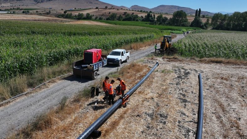Balıkesir Karesi Kavaklı Göleti Sulaması Yenileme Projesi Hızla İlerliyor