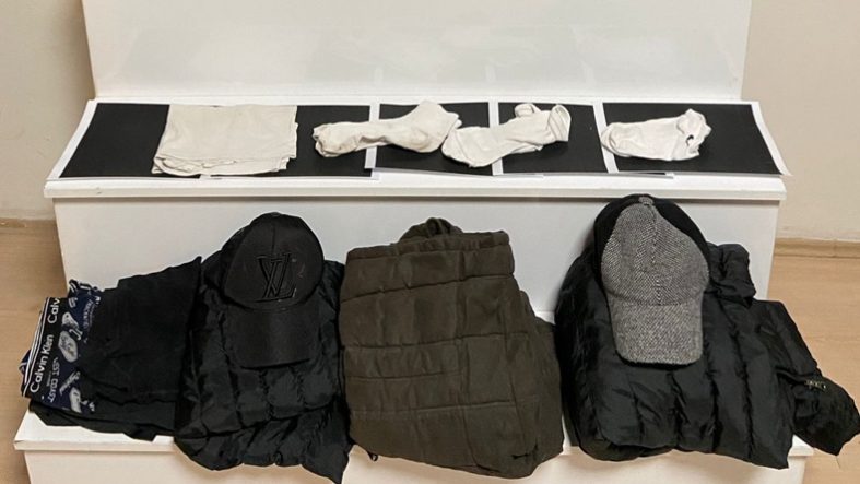 Balıkesir Polisi Kıyafetlere Emdirilmiş Uyuşturucuyu Ortaya Çıkardı