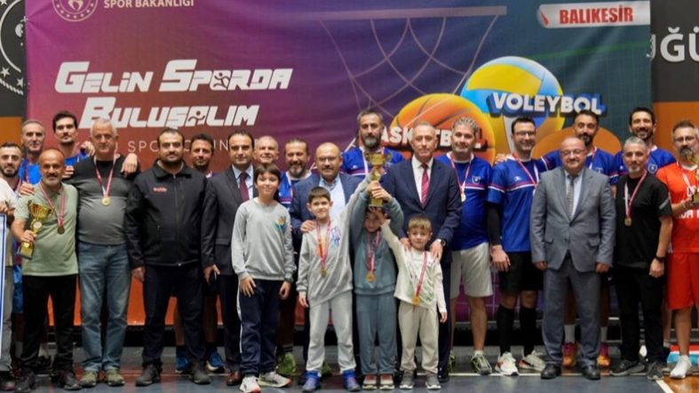 Balıkesir'de Kamu Spor Oyunları finalleri tamamlandı