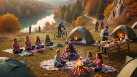 Balıkesir’de Sonbahar Kamp Sezonu Başladı