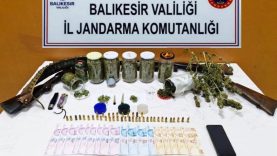 Balıkesir’de jandarmadan uyuşturucu operasyonu: 22 şüpheli yakalandı