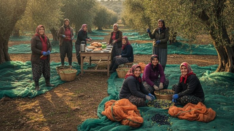 Balıkesir’in Sessiz Kahramanları Zeytin Toplayıcı Kadınlar