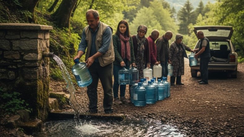 Balıkesirliler Doğal Kaynak Suyu Tercih Ediyor