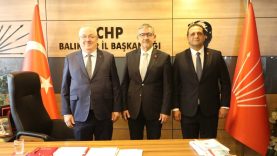 Başkan Mehmet Ertaş’tan CHP İl Başkanı Erden Köybaşı’na Destek Ziyareti