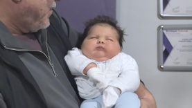 Bursa’da 6 kilo 150 gram bebek dünyaya geldi