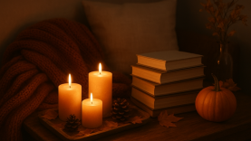 Evde Küçük Bir Sonbahar Köşesi Kurun: Ruhunuza İyi Gelecek!