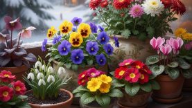 Kış Mevsiminde Evi Renklendiren Çiçekler: Soğuk Havaya Renk Katın