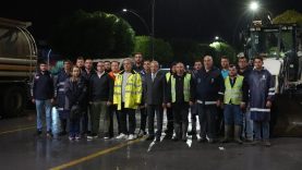 Sağanak yağışlarda BASKİ’den sahada aralıksız müdahale