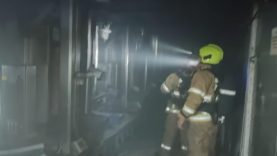 Susurluk’ta fabrika yangını: Ekipler kısa sürede müdahale etti