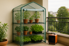 Kışın Balkonunuzu Sera’ya Çevirin