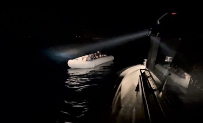 Bodrum’da 33 düzensiz göçmen yakalandı, 21’i kurtarıldı