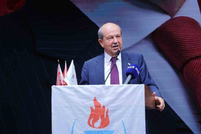 KKTC Cumhurbaşkanı Tatar’dan CTP’li Erhüman’a sert eleştiri: "Anavatan’ın garantörlüğünü pazarlık konusu yapmaya hevesli"