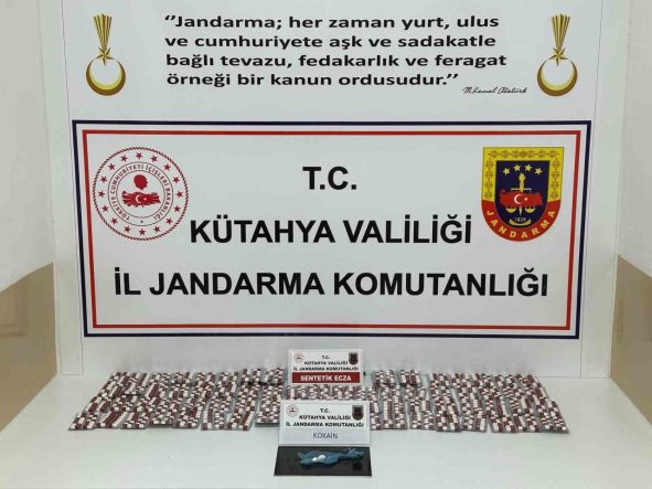Kütahya’da uyuşturucu operasyonu: 1 tutuklama
