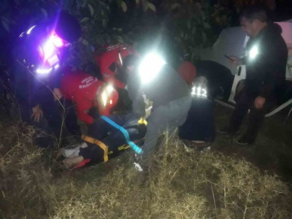 Savaştepe’de sürücü direksiyon hakimiyetini kaybetti; 1 yaralı