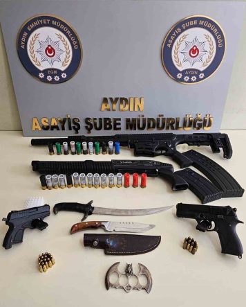 Sosyal medyadan silah paylaşan 6 şüpheli yakalandı