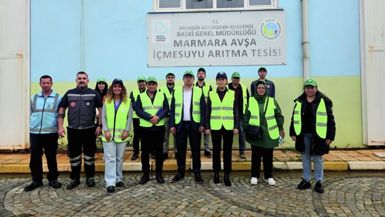 Avşa İçme Suyu Arıtma Tesisi'ne Teknik İnceleme Ziyareti