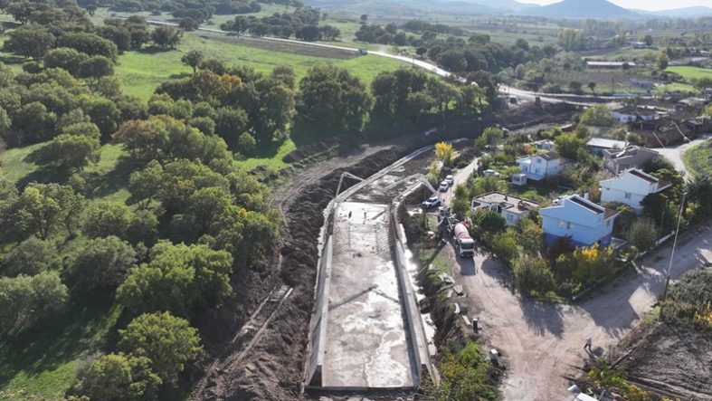 Balıkesir Ortaca Deresi’nde Taşkın Riskine Karşı Dev Yatırım Çalışmalar Tüm Hızıyla Sürüyor