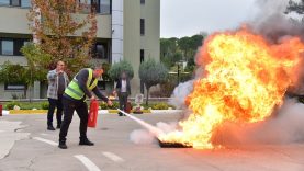 Balıkesir Üniversitesi’nde Acil Durum Alarmı Tatbikat Gerçeği Aratmadı