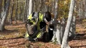 Balıkesir’de ATV ile takla attı