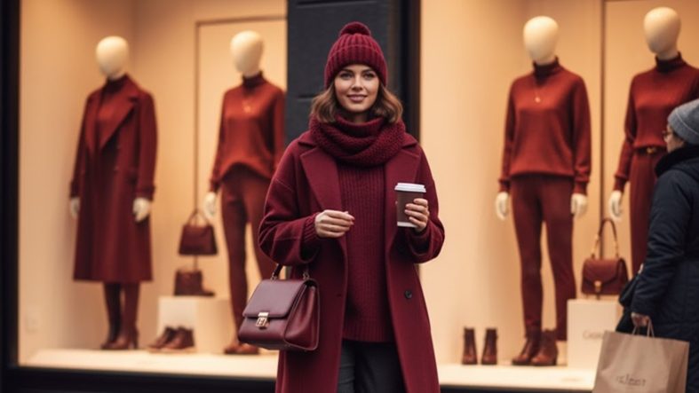 Balıkesir’de Bu Kışın Moda Rengi Bordo Her Yerde!
