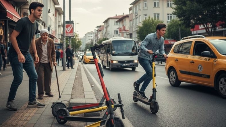 Balıkesir’de Elektrikli Scooter Savaşı Yasaklansın mı, Yaygınlaştırılsın mı