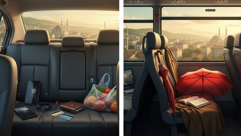 Balıkesir’de İnsanların En Çok Unuttuğu Eşyalar Taksi ve Otobüslerde En Çok Neler Kalıyor