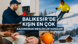 Balıkesir’de Kışın En Çok Kazandıran Meslekler Hangisi? İşte Beklenmedik Liste
