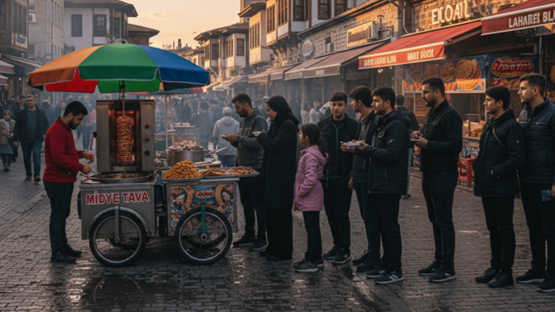 Balıkesir’de Sokak Lezzetleri Hem İlgi Görüyor Hem de Endişe Yaratıyor