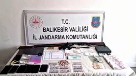 Balıkesir’de suç örgütüne darbe: 5 tutuklama
