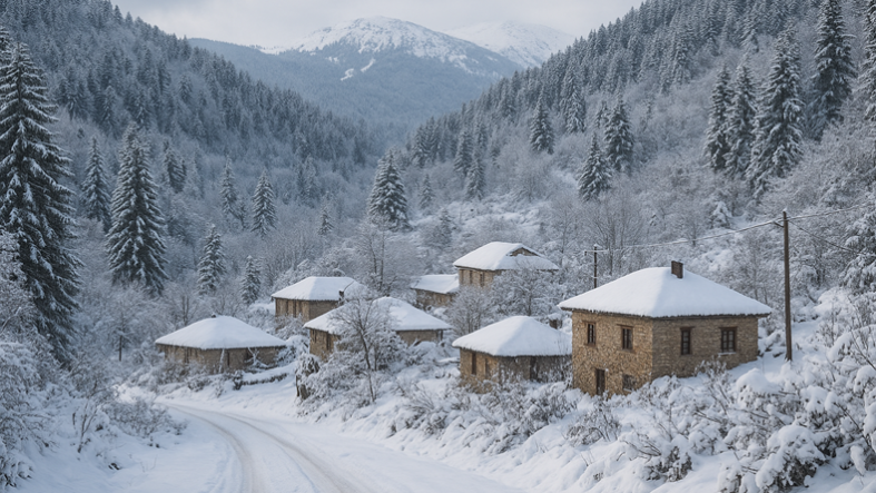 Balıkesir’in Kış Manzarasıyla Öne Çıkan 8 Köy ve Mahallesi