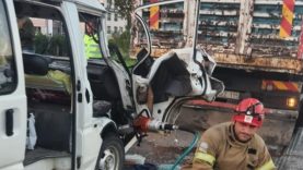 Edremit’te zincirleme kaza: 6 yaralı