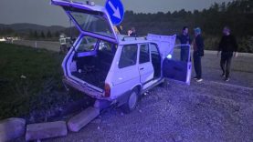 Gönen-Bandırma kara yolunda iki araç çarpıştı: 3 yaralı