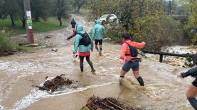 Kar Spor İda Ultra, sağanak yağışa rağmen sorunsuz şekilde sürüyor