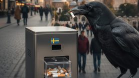 Kargalar Çevre Temizliğinde Yeni Çalışma Arkadaşımız Olabilir mi?