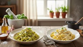 Restoran Tadında Makarna Sosları Evde Nasıl Yapılır? Pesto’dan Alfredo’ya Tüm Tarifler Bir Arada