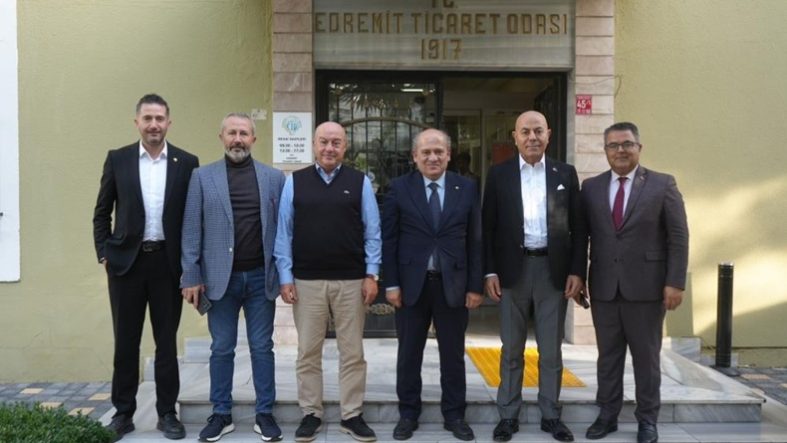 Termal turizm temsilcileri Edremit Ticaret Odasında bir araya geldi