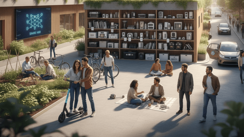 Topluluk Paylaşım Kültürü Araç, Ekipman, Hatta Bahçe Paylaşımı Trendi